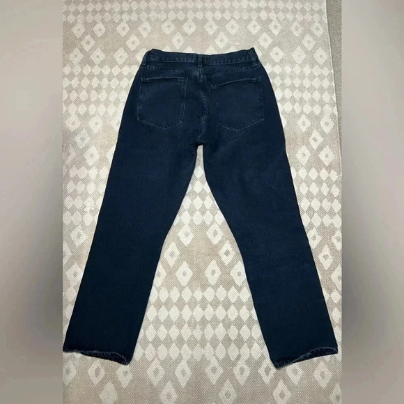 Agolde Riley High Rise Crop Jeans, color: Unseen - Picture 14 of 14